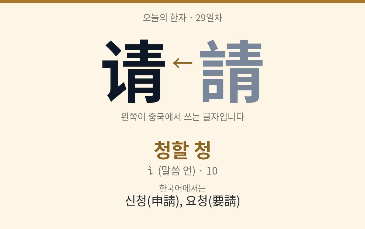 请