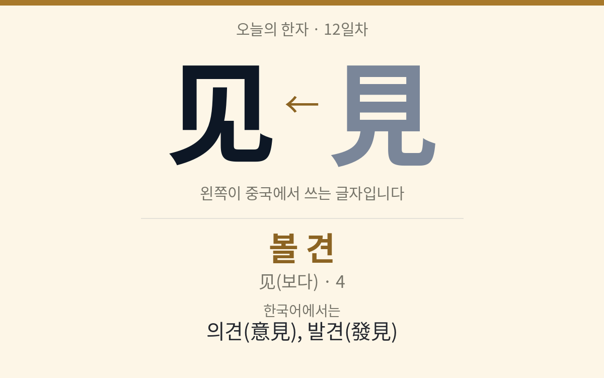 见