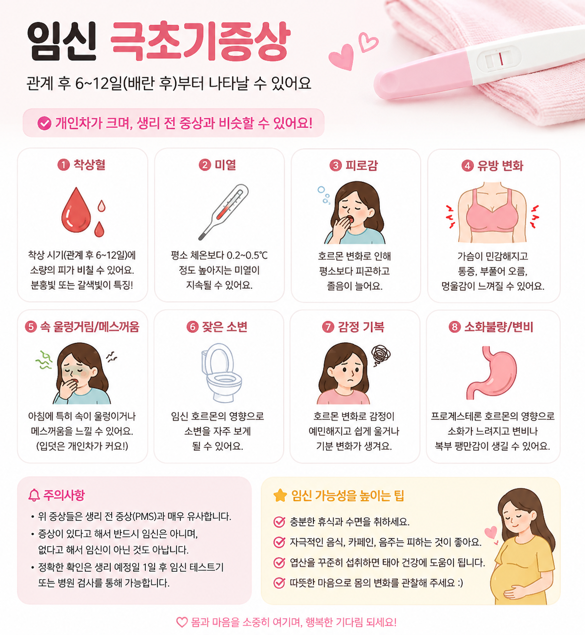 임신극초기증상 확인 후 임산부 농산물 꾸러미 신청법 화면